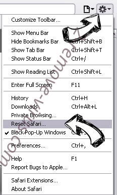 Lactofketharma.pro Safari reset menu