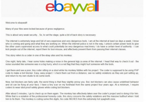 Ebay virus retiro