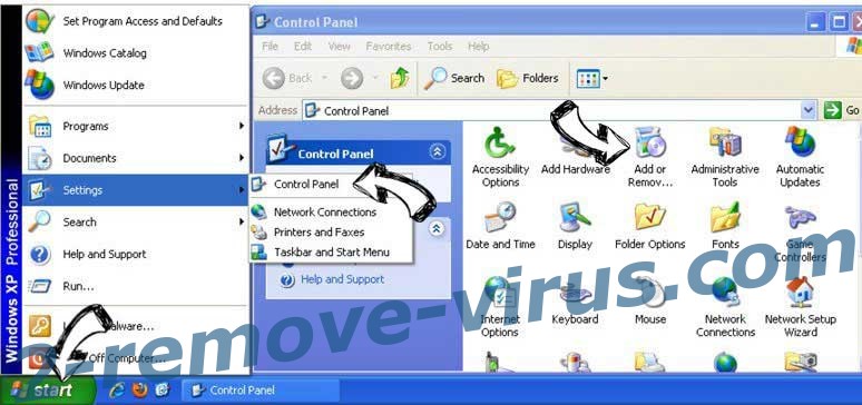 Remove Kenyarhino.com Virus from Windows XP