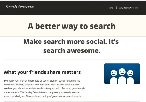 Odstrániť Search Awesome