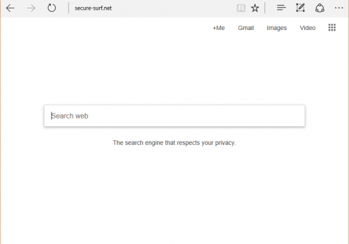 Rimuovere Secure-surf.net virus