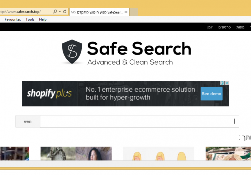 Safesearch.top – come rimuovere?
