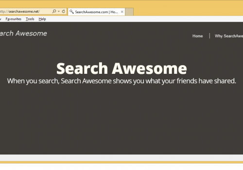 Rimuovere Searchawesome virus