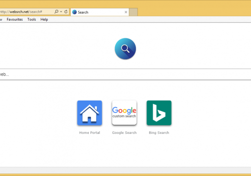 Rimuovere Websrch.net