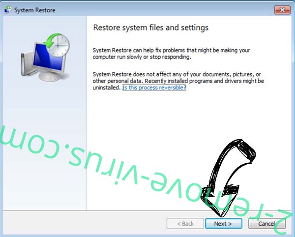 Get rid of Mmvb ransomware - restore init