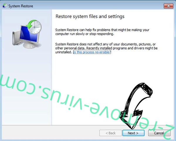 Get rid of .Hese extension virus - restore init