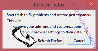 Data Shield Firefox reset confirm