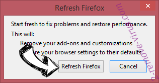 Googlesearch.me Firefox reset confirm