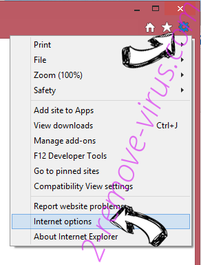 Tabs to Windows IE options