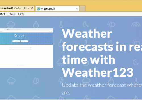 Odstrániť Weather123 virus