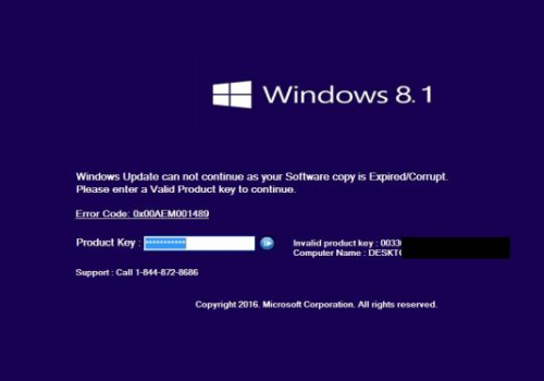 Remove Error code: 0x00AEM001489