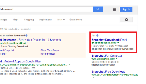 Odstrániť Fake Google Ads
