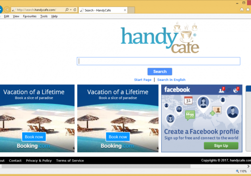 Rimuovere Handy Cafe Search