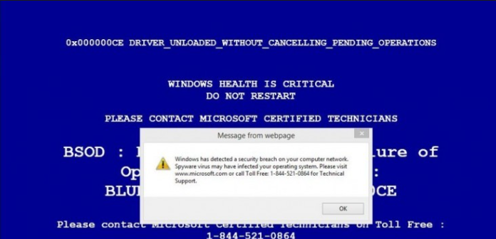 Microsoft Corporation HAS BLOCKED YOUR PC Scam