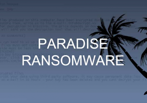 Eliminar Paradise Ransomware