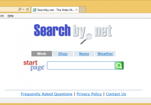 Rimuovere Searchby.net