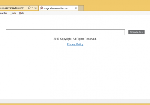 Stage.aboveresults.com – come rimuovere?
