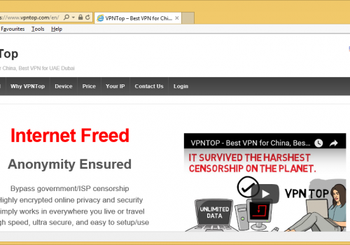 Odstrániť VPNTop Adware