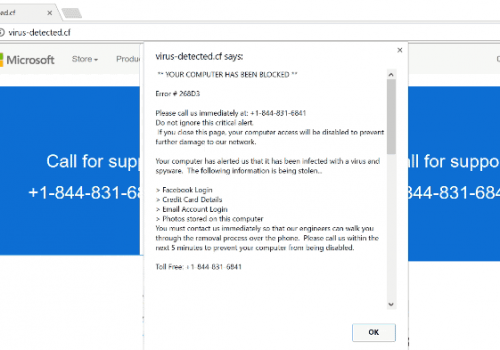 Rimuovere YOUR COMPUTER HAS BEEN BLOCKED Scam