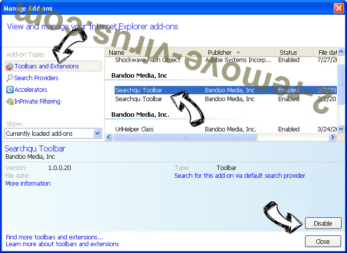Onsittonsin.pro virus IE toolbars and extensions