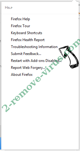 Sådan fjerner Veirregnant.club Firefox troubleshooting