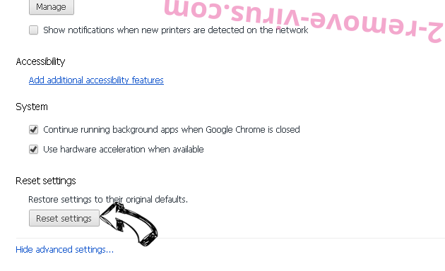 Ablylocateg.top pop-up ads Chrome advanced menu