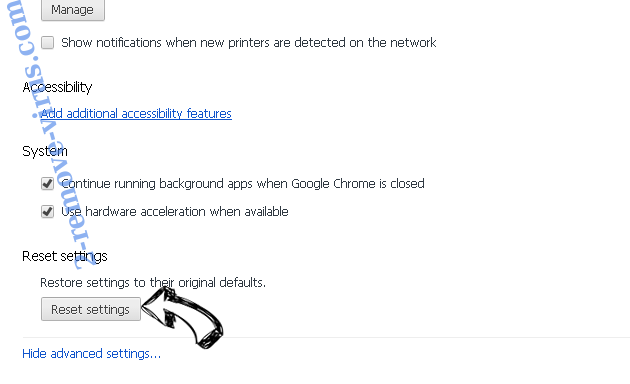 Search.gag.cool Chrome advanced menu