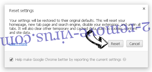 Whateveryf.info Chrome reset