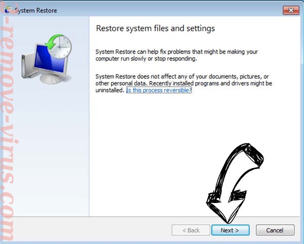 Get rid of .Asus ransomware - restore init
