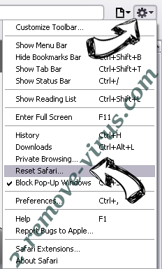 AccessibleSkill Safari reset menu