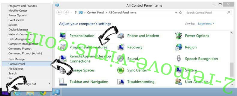 Delete Speedial.com virus from Windows 8