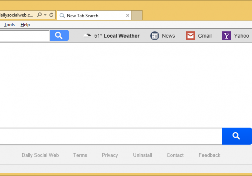 Rimuovere Daily Social Web Virus