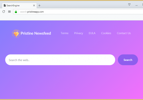 Search.pristineapp.com rimozione