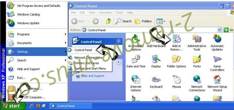 Remove Search.coolmediatabsearch.com from Windows XP