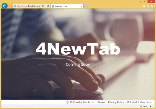 Rimuovere 4newtab.com virus