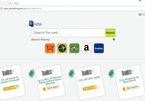 Remove AlphaShoppers Virus