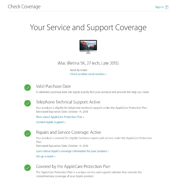 AppleCare And Warrant