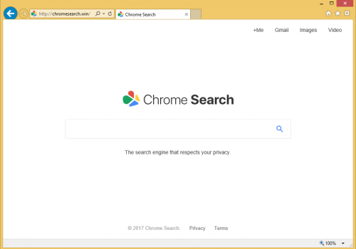 Rimuovere Chromesearch.win