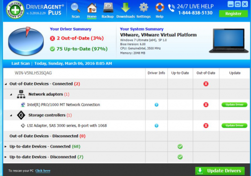 How to remove DriverAgent Plus