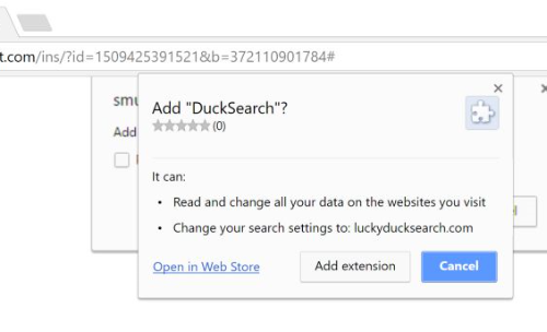 Rimuovere DuckSearch Virus