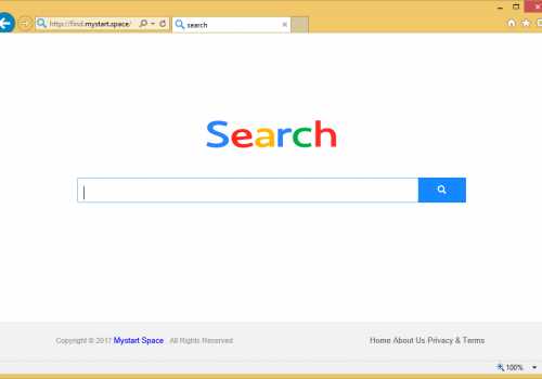 Rimuovere Find.mystart.space