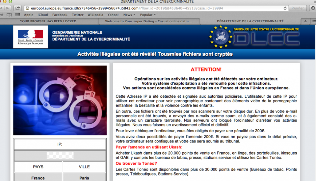 French ransomware