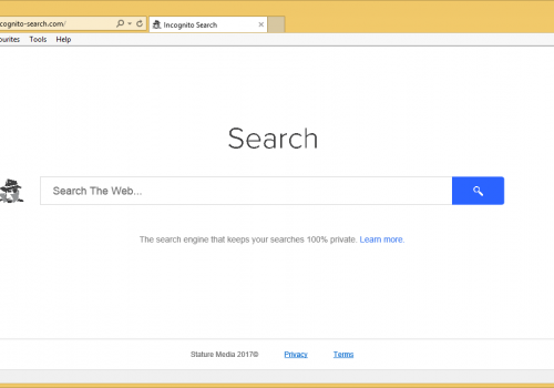 Rimuovere Incognito-search.com