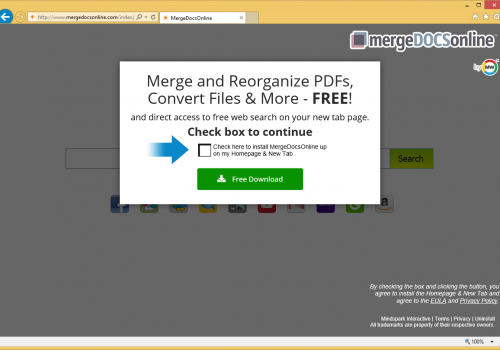 Remove MergeDocsOnline