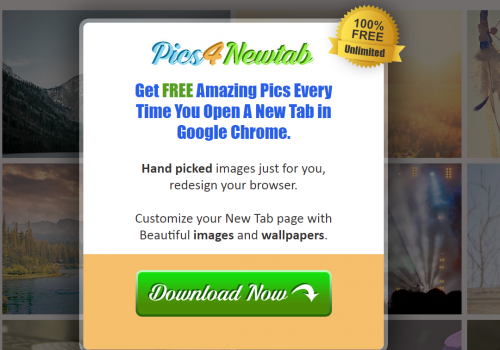Remove Pics4NewTab