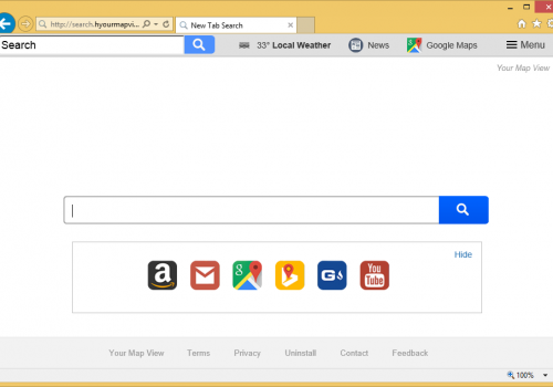 Rimuovere Search.hyourmapview.com