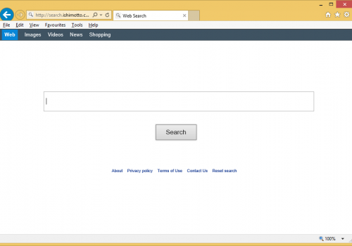 Rimuovere Search.ishimotto.com