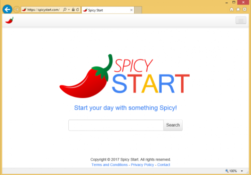Rimuovere Spicy Search Virus