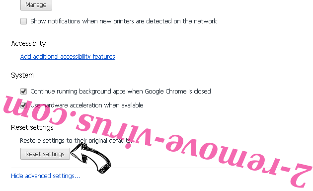 “Windows Security Notification” Fake Alerts Chrome advanced menu