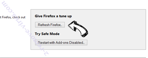 CleanMyPC Firefox reset